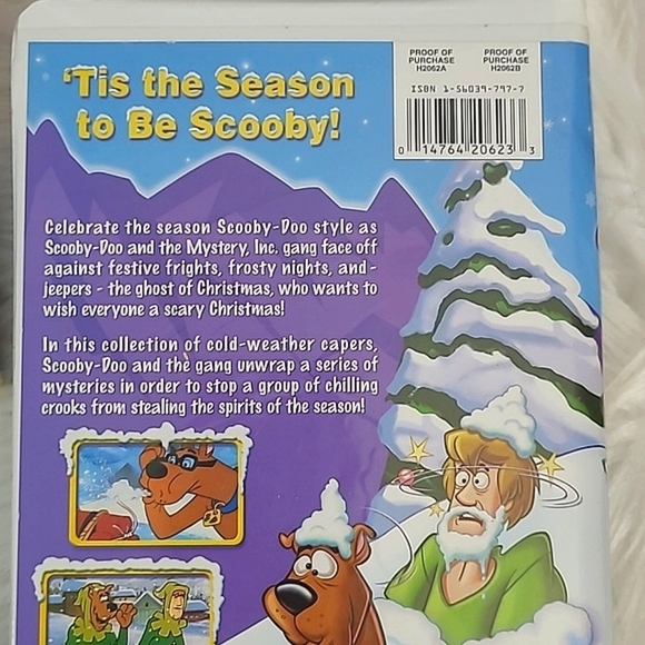 Scooby-Doo VHS Tape Movie Bundle Alien Invaders Zombie Island Winter Wonderdog - Picture 13 of 17